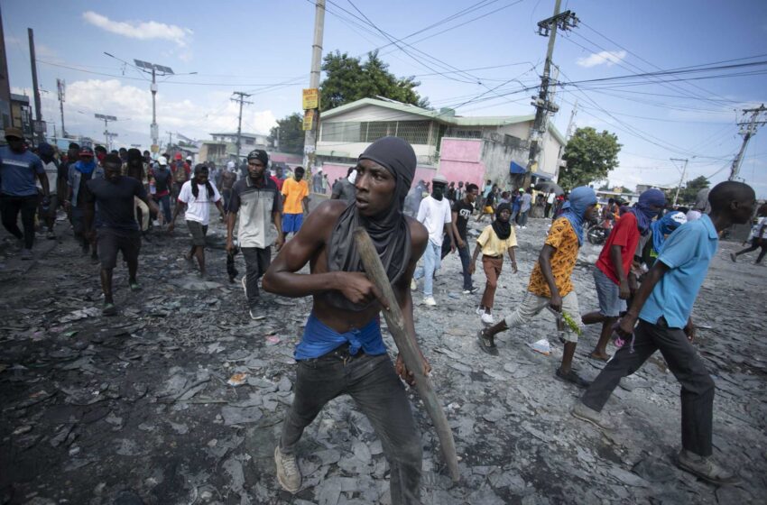  La ONU estudia la posibilidad de una fuerza armada rápida para ayudar a poner fin a la crisis de Haití