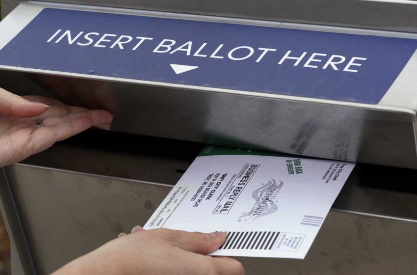  Las cifras del voto por correo en Michigan muestran una alta participación de los votantes