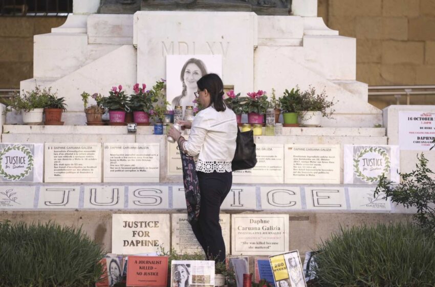  Malta cumple 5 años desde el asesinato de un periodista y pide justicia