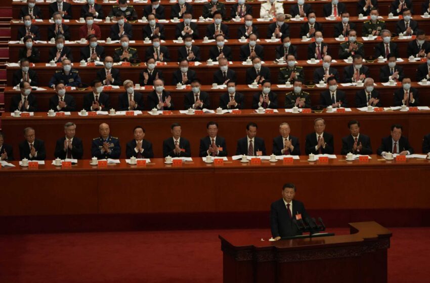  Xi señala la continuidad en el congreso del Partido Comunista de China