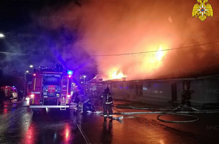  15 muertos en el incendio de una cafetería en Rusia tras el disparo de una bengala