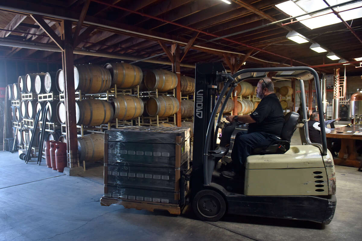 La destilería de whisky Gold Bar tiene su sede en Treasure Island, en la bahía de San Francisco. 