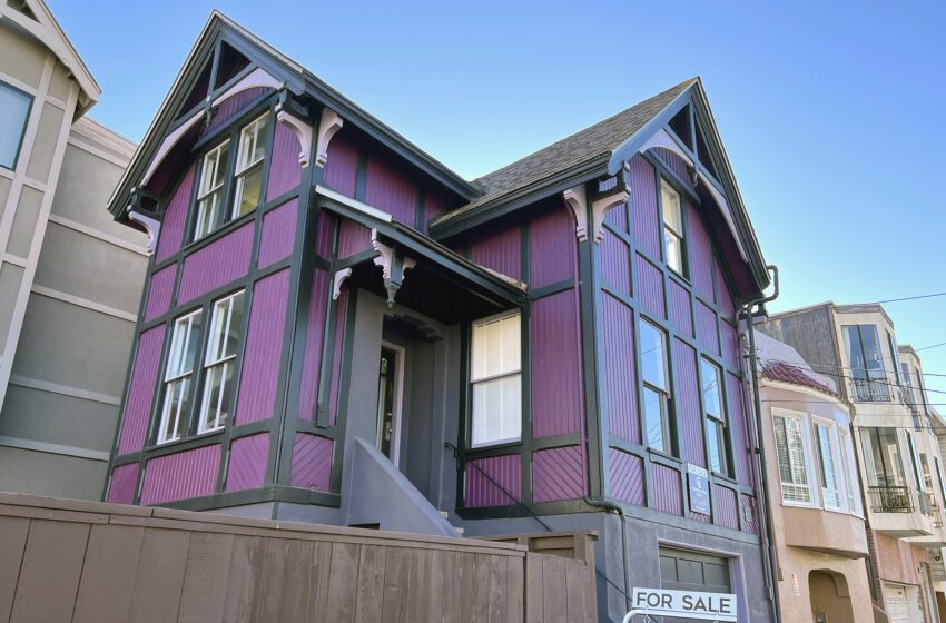  Una de las casas más antiguas de San Francisco acaba de salir al mercado