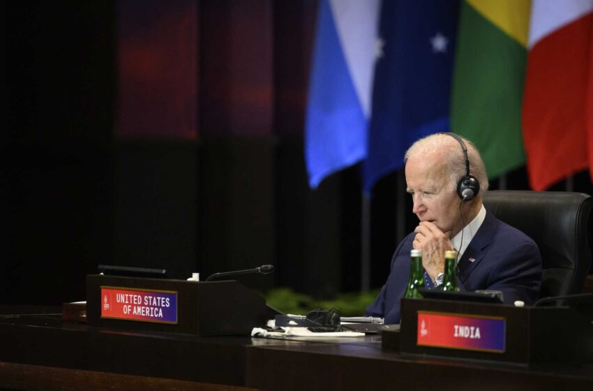  Biden presionará al G-20 para que sea duro con Rusia por la guerra de Ucrania