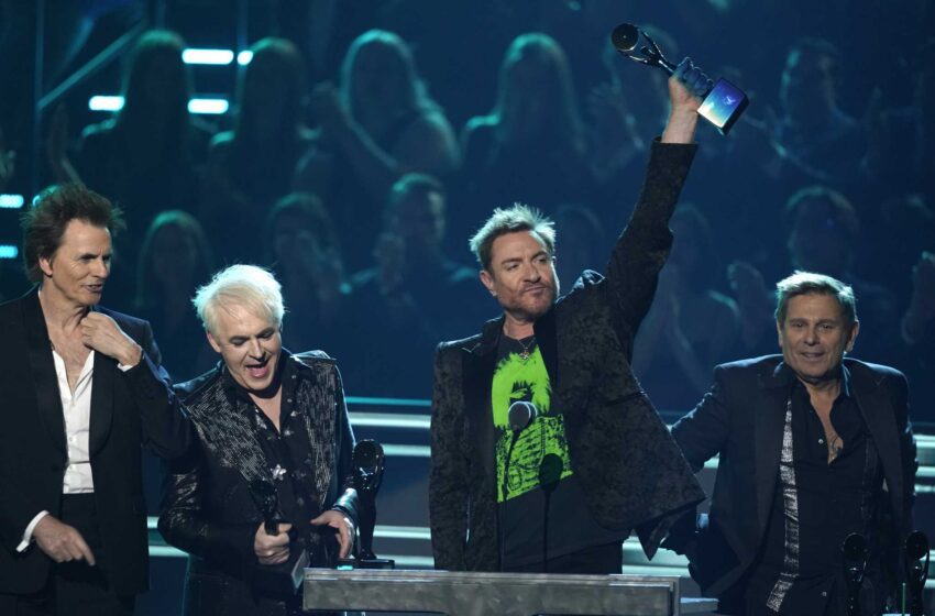  Duran Duran, “cool y sofisticado”, entra en el Salón de la Fama del Rock