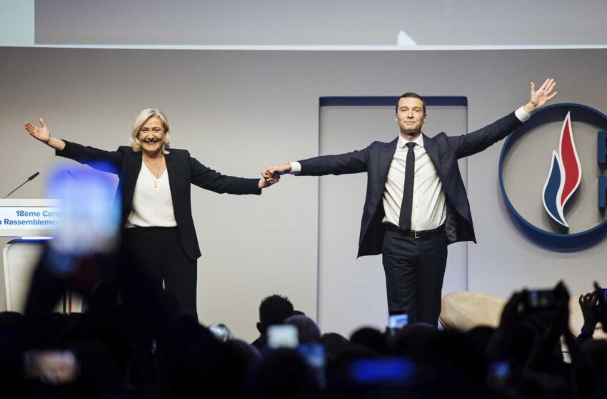  El partido de extrema derecha francés elige un nuevo líder para sustituir a Le Pen