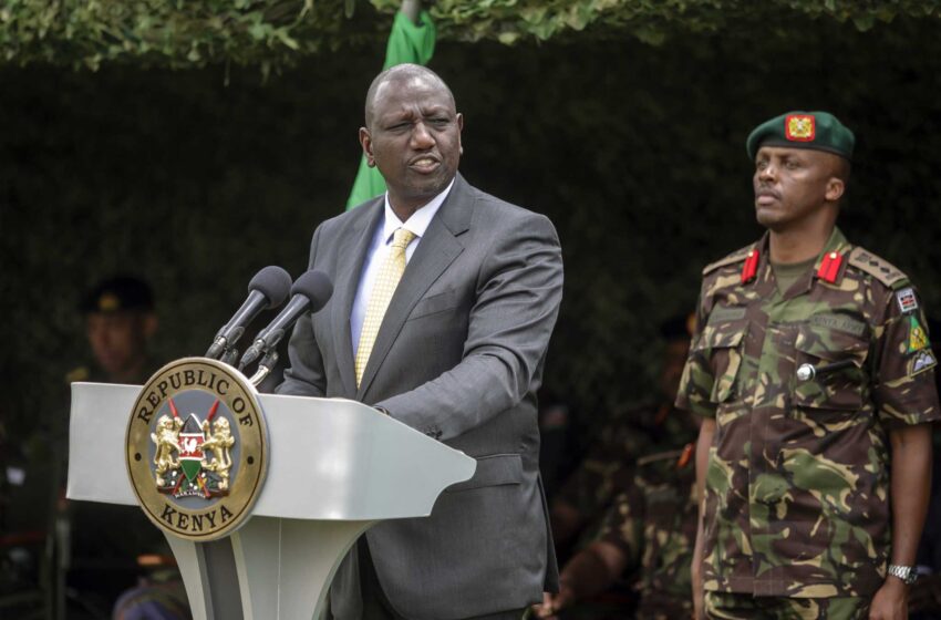  El presidente de Kenia rechaza las sugerencias de mandatos ilimitados