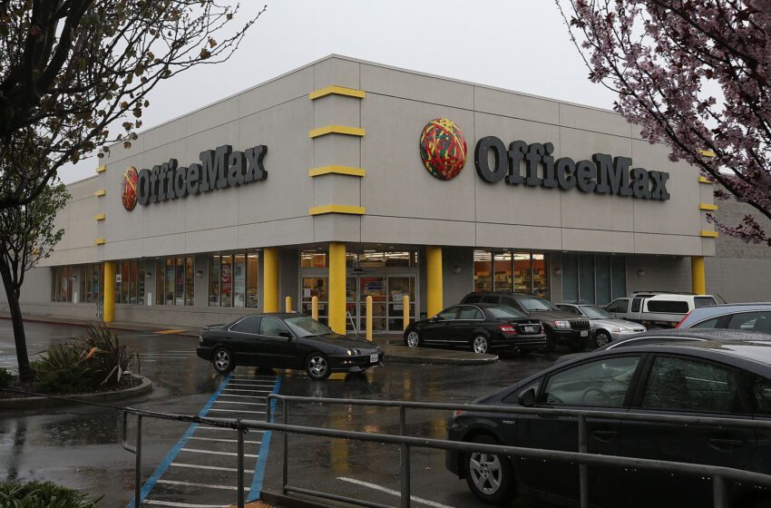  Gran tienda de OfficeMax cierra permanentemente en San Francisco