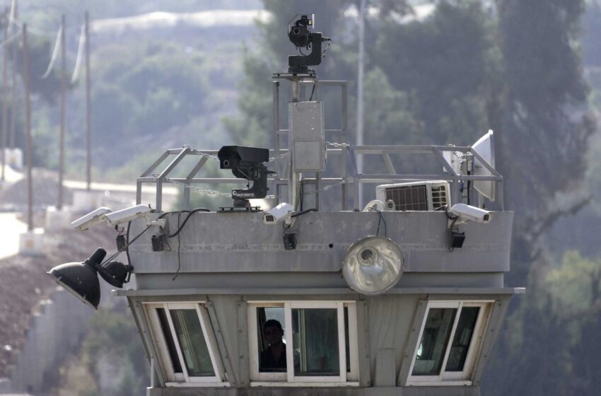  Israel despliega armas robóticas por control remoto en Cisjordania