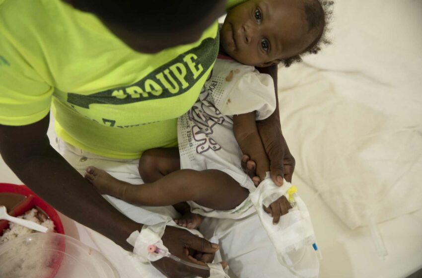  ONU: Los niños de Haití se ven afectados por el cólera mientras aumenta la desnutrición