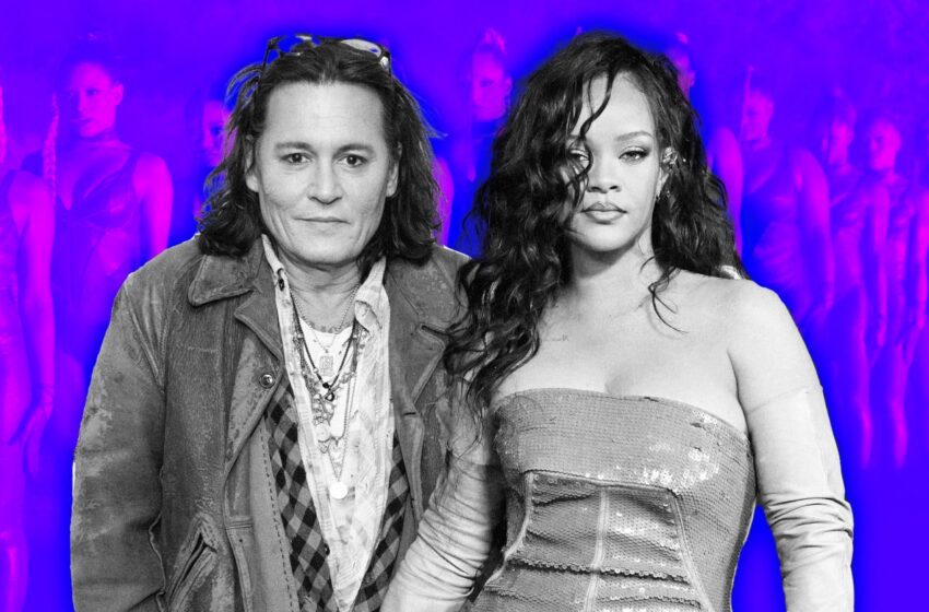  Rihanna acaba de manchar su marca para siempre con esa aparición en la pasarela de Johnny Depp
