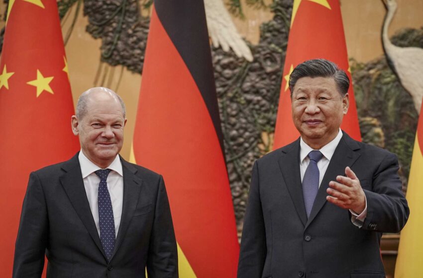  Scholz, de Alemania, en China, en medio de cuestiones de comercio, Ucrania y derechos