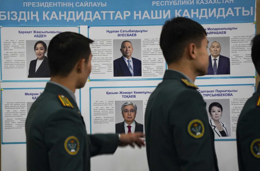  Se espera que el actual presidente gane las elecciones presidenciales kazajas