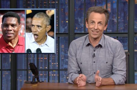 Seth Meyers y Trevor Noah asan a Herschel Walker por decir que es mejor que Obama