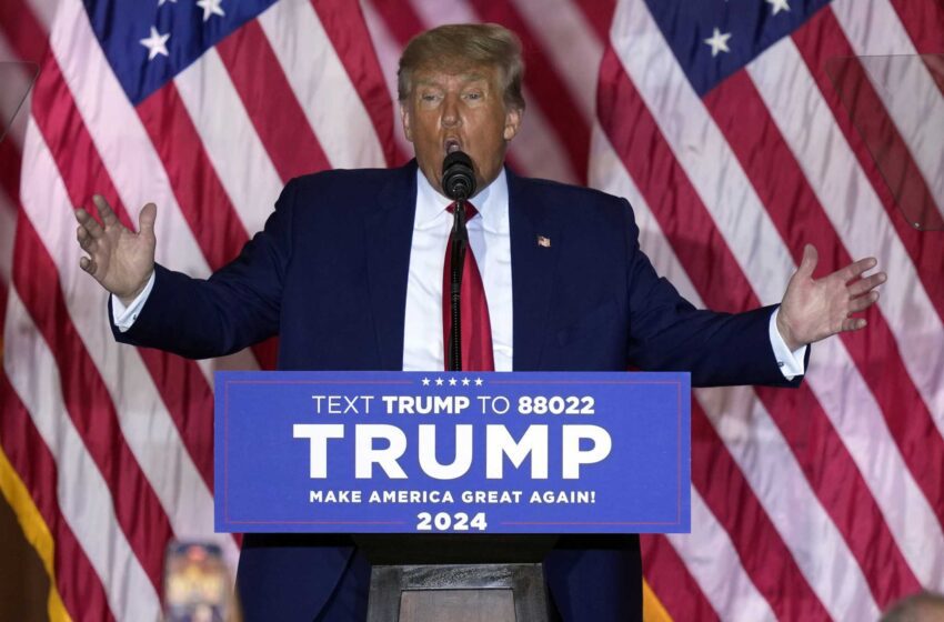  Trump busca de nuevo la Casa Blanca en medio de las pérdidas del Partido Republicano y las investigaciones judiciales