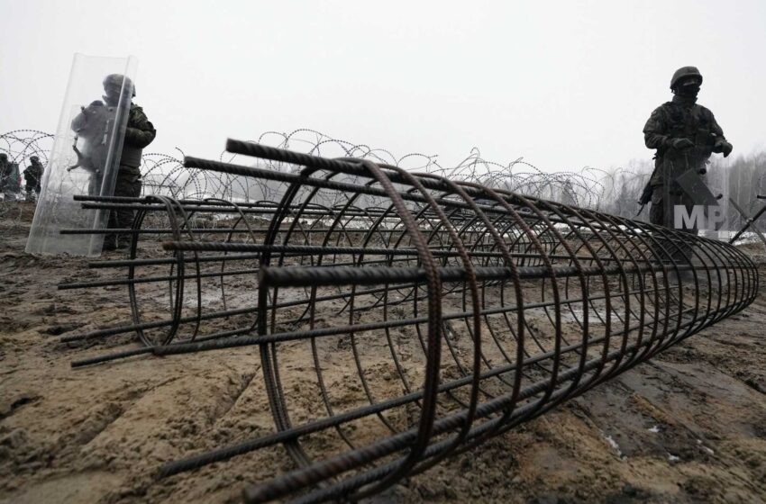  Una “cortina de alambre de púas” se levanta en Europa en medio de la guerra en Ucrania