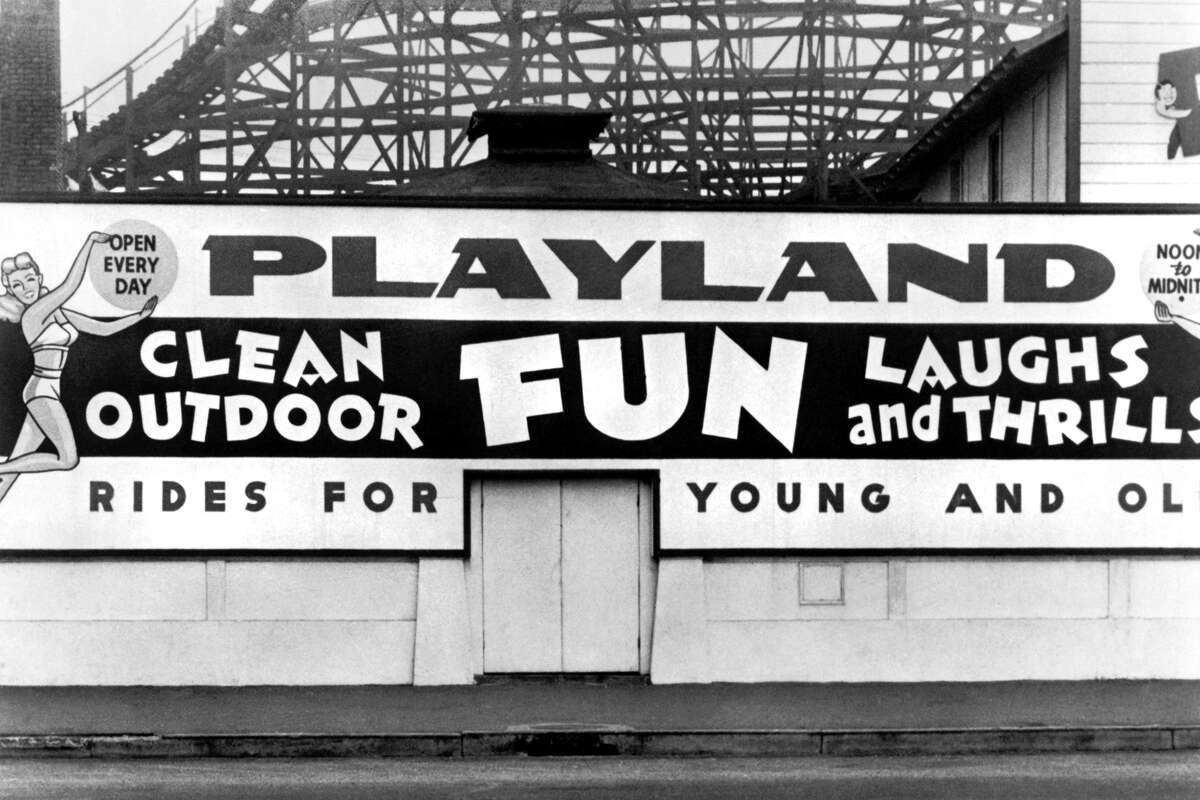 Playland at the Beach, San Francisco, California, finales de la década de 1940. 