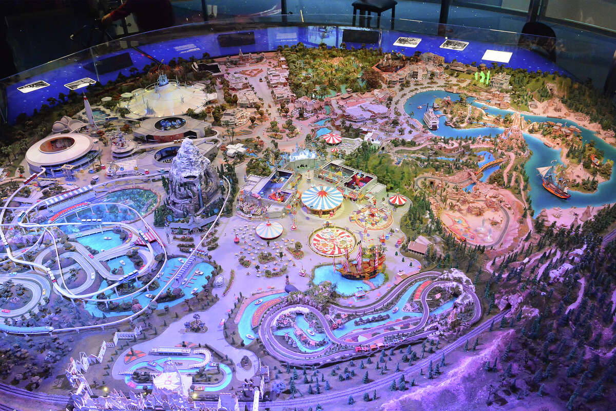 El modelo representa la "Disneyland de la imaginación de Walt," según el museo.
