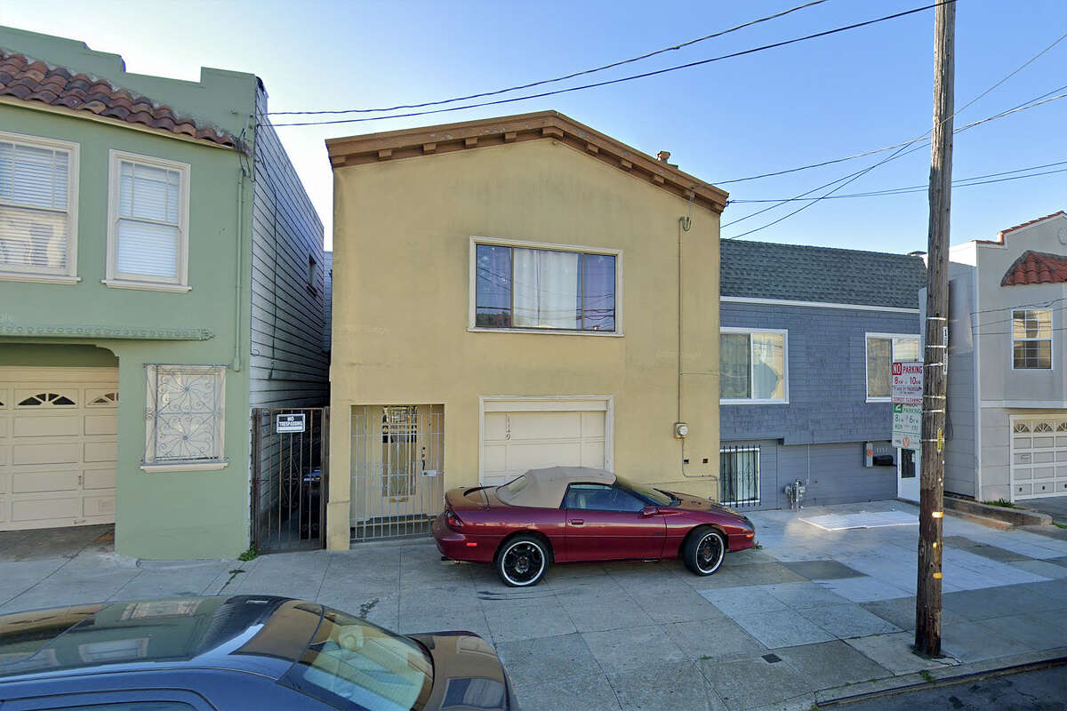 Una imagen de Google Maps de 1149 Plymouth Ave. en San Francisco.