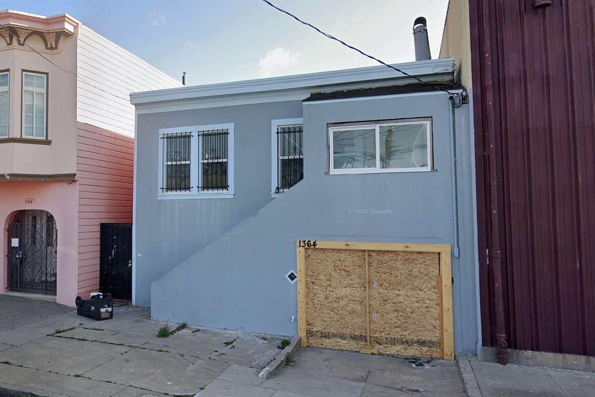 Una imagen de Google Maps de 1364 Underwood Ave. en San Francisco.