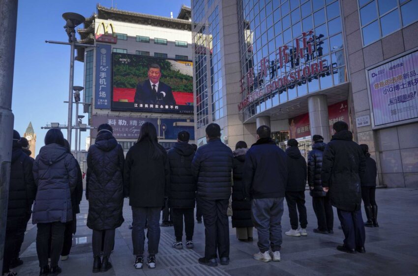 El fallecido líder chino Jiang, aclamado en un servicio conmemorativo