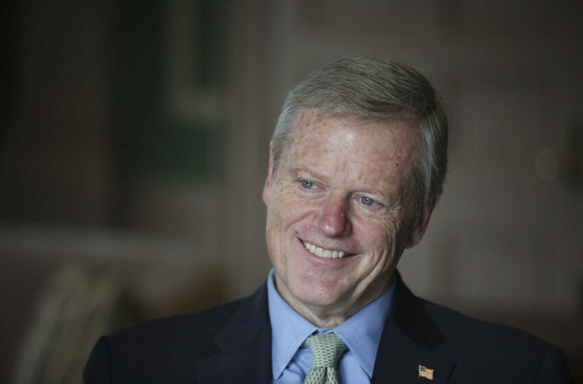  El gobernador republicano anti-Trump de Massachusetts pone fin a su mandato