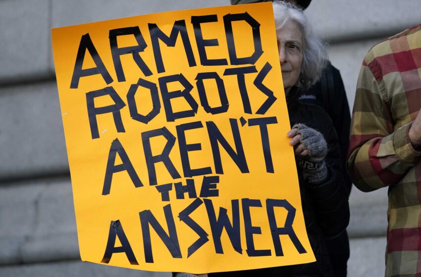  En medio de las protestas, San Francisco pone en pausa los “robots asesinos de la policía
