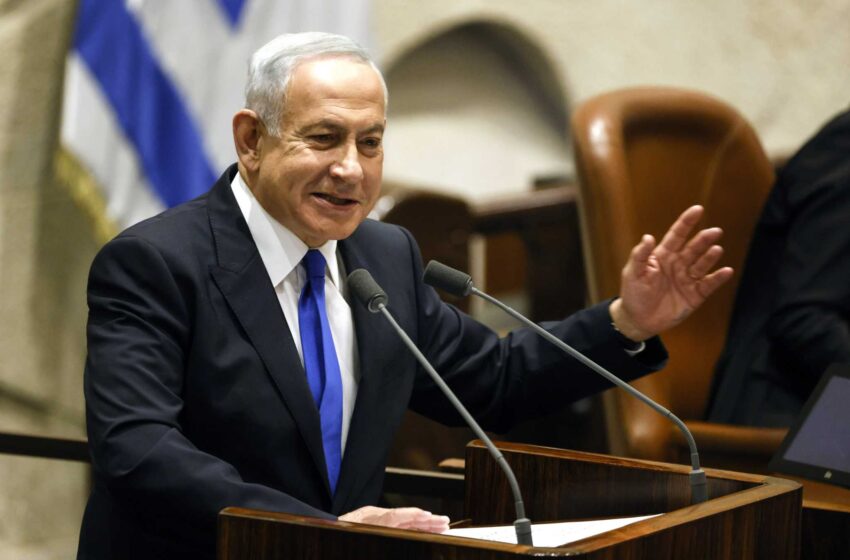  Israel toma juramento a Netanyahu como primer ministro de un gobierno de línea dura