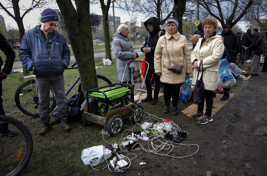  Los donantes se apresuran a hacer llegar generadores y otras ayudas a la Ucrania más afectada