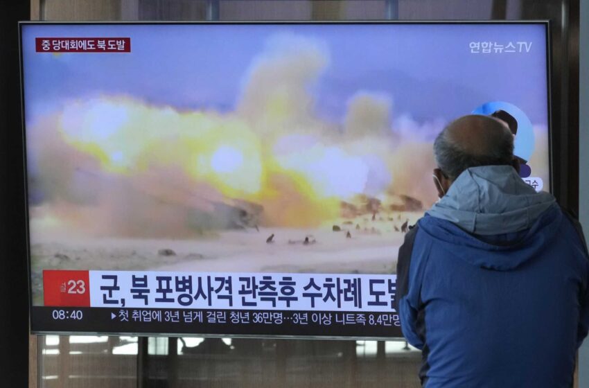  N. Corea del Norte ordena nuevos disparos de artillería por los ejercicios del Sur