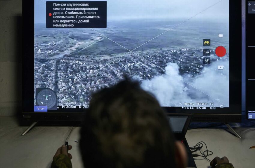  Rusia derriba un dron ucraniano cerca de su base aérea de Engels