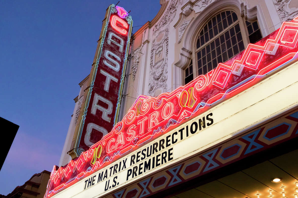 El Teatro Castro en San Francisco, fotografiado el 18 de diciembre de 2021, es uno de los varios cines históricos de la ciudad.