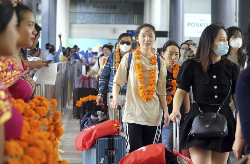  Bali da la bienvenida al primer vuelo procedente de China gracias a la relajación de las normas COVID