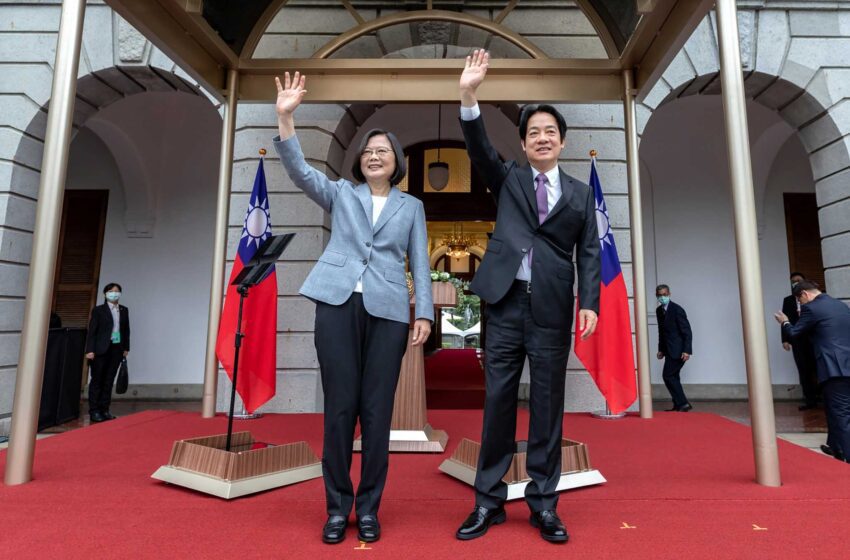 El nuevo presidente del partido gobernante de Taiwán promete salvaguardar la democracia