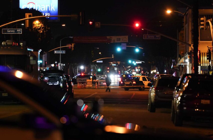  El sospechoso de un tiroteo masivo en Los Ángeles mata a 10 personas cerca de la fiesta del Año Nuevo Lunar
