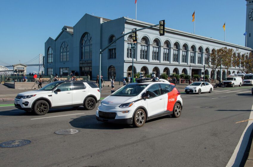  Funcionarios de San Francisco identifican las calles más interrumpidas por el crucero sin conductor