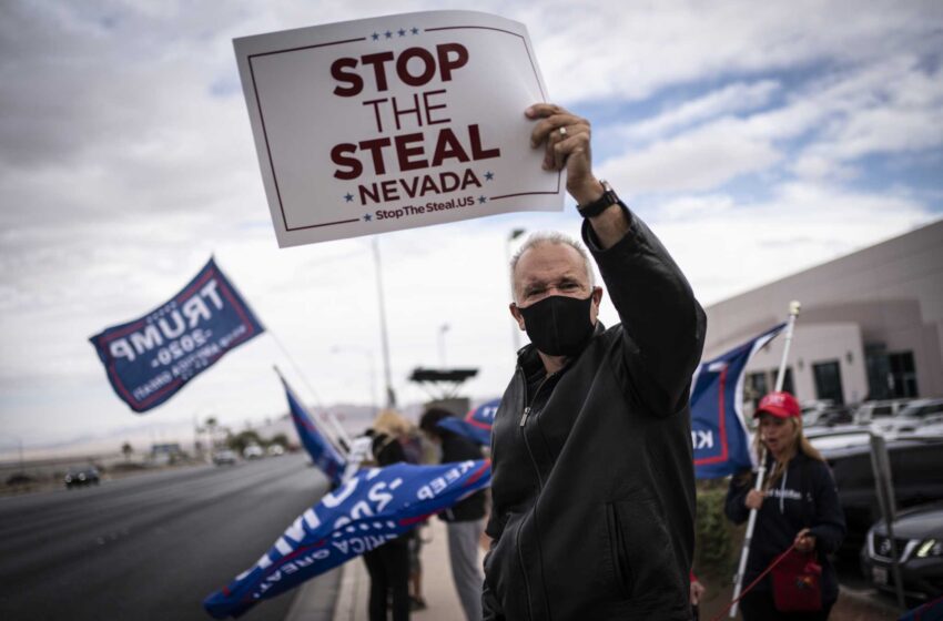  Los abogados de Trump cuestionaron el voto de Nevada en 2020, según los registros