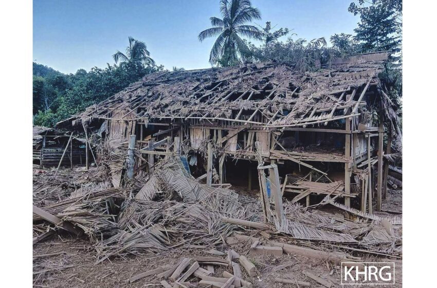  Mueren 5 personas por ataques aéreos contra iglesias en Myanmar, según grupos de ayuda humanitaria