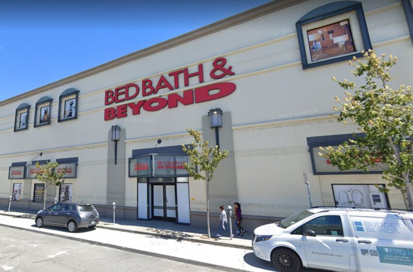  Bed Bath & Beyond cerrará su ubicación en San Francisco