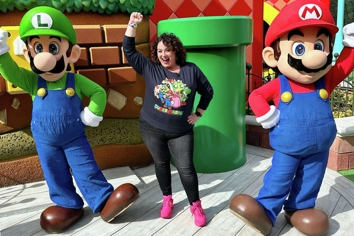 Son ellos: Mario y Luigi aparecen varias veces a lo largo del día en Super Nintendo World. 