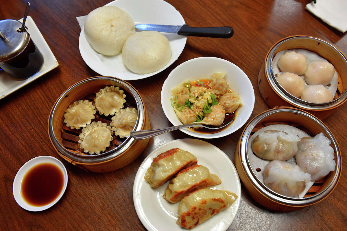 Una variedad de varias albóndigas y otras comidas en Hang Ah Tea Room, en el barrio chino de San Francisco, el miércoles 20 de julio de 2022.