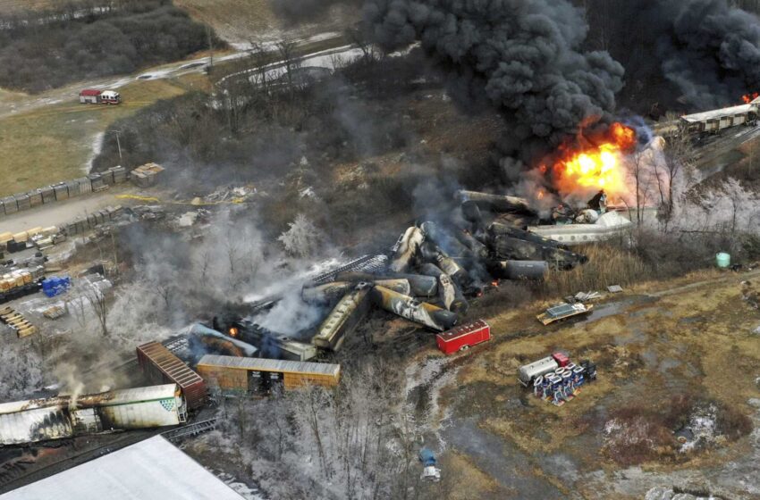  Junta de Seguridad: Un defecto mecánico causó el naufragio del tren de Ohio