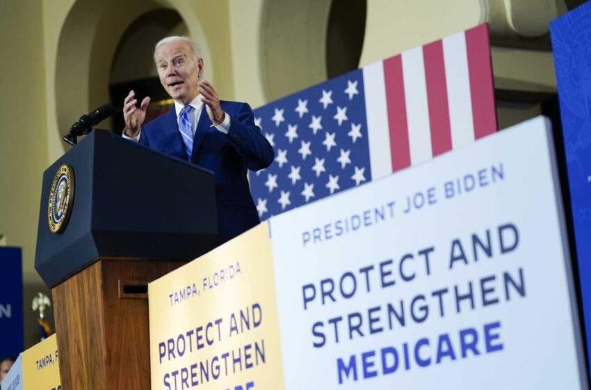  Biden contrasta con los republicanos en la reducción del coste de los medicamentos