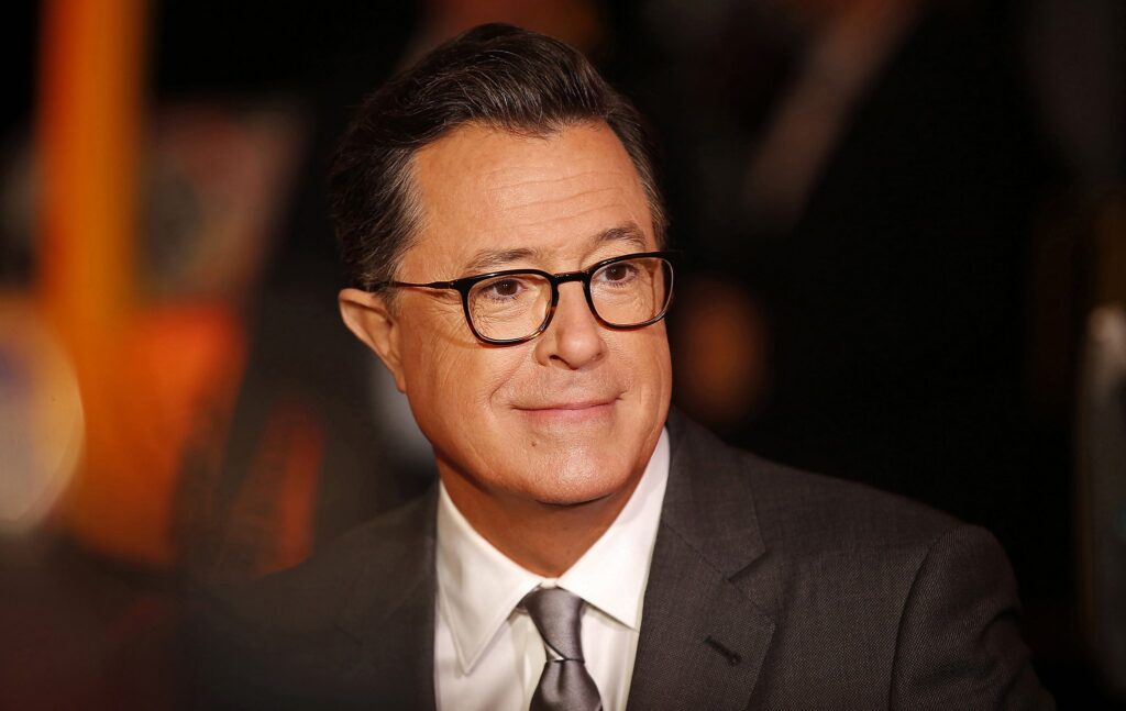 Colbert se avergonzó en entrevista con Kamala Harris