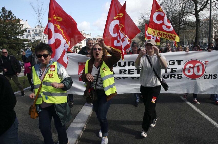  Tensiones políticas, nuevas protestas por el proyecto de ley de pensiones francés