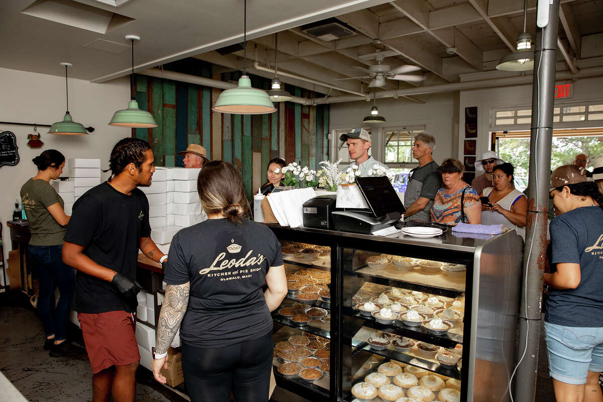 Leoda's Kitchen and Pie Shop en Lahaina Maui 14 de abril de 2023.