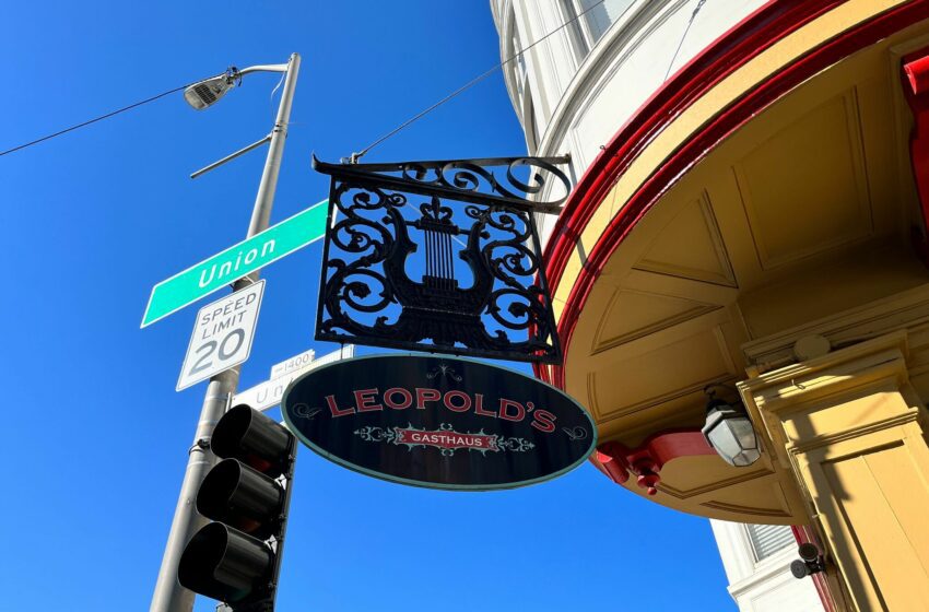  El estridente restaurante de San Francisco, Leopold’s, está a punto de reabrir después de una pausa