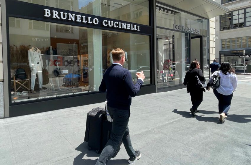  Mientras los minoristas de Union Square cierran, la tienda de San Francisco de Brunello Cucinelli está prosperando