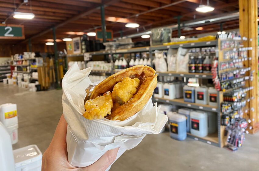  ‘Alucinante’: una ferretería vende los mejores waffles en NorCal