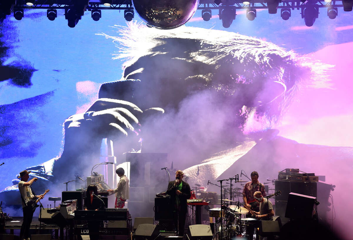 LCD Soundsystem se presenta en el Festival Re:SET, en el Anfiteatro Frost en el campus de Stanford, el viernes 2 de junio de 2023.